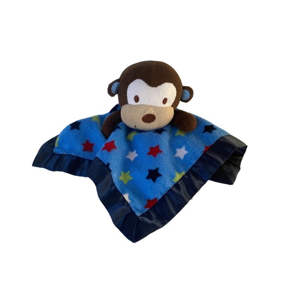 Garanimals Bedding Garanimals Monkey Baby Security Blanket Lovey